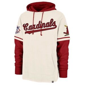 ST. LOUIS CARDINALS COOPERSTOWN TRIFECTA '47 SHORTSTOP PULLOVER HOOD 47 Brand XL